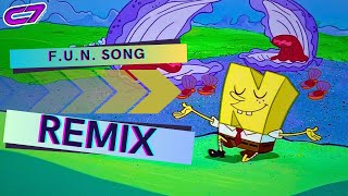 FUN SONG REMIX  SpongeBob Schwammkopf  90sKIDS TECHNO  Cloud Seven Bootleg [upl. by Fonzie]