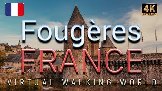 Fougères France  The beautiful city in Bretagne 4K [upl. by Amelia]