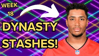 5 MUST STASH Players for 2024 Dynasty Leagues  Dynasty Fantasy Football [upl. by Nylime]