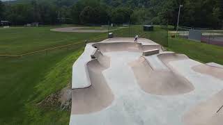 Drone Manchester skatepark 2024 [upl. by Findley]