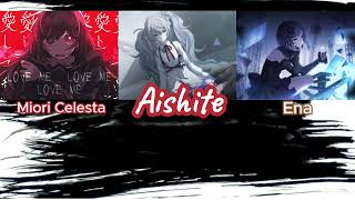 Aishite Aishite Aishite Kikuo VOCAL MIX Miori Celesta Hatsune Miku Shinonome Ena KanRomEng [upl. by Salamone]