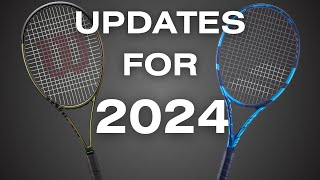 Which new TENNIS RACKETS can we expect in 2024 [upl. by Eenolem]