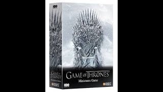 Game of Thrones Miniatures Game Review [upl. by Quiteris295]