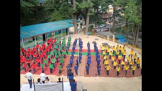 KV GWALDAM CELEBRATED 10TH INTERNATIONAL YOGA DAY WITH FULL ZEAL amp ENTHUSIASM [upl. by Elleirda]