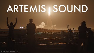 Artemis Launch Sound Experience  Listen to NASAs SLS Rocket Roar with mics placed inside the pad [upl. by Hgielyk]