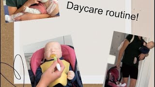 My morning daycare routine with two baby’s 🧸🍼 roleplay reborns life [upl. by Gerhan]