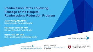 Readmission Rates Following Passage of the Hospital Readmissions Reduction Program [upl. by Akiwak]