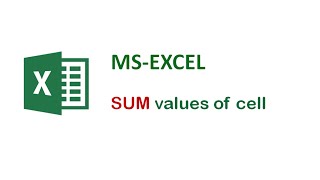 Excel Tips and Tricks  How To SUM Values In Excel  Excel Formula [upl. by Risa]