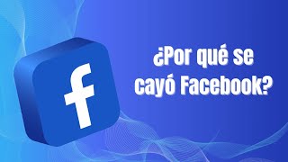 FACEBOOK SE CAYÓ [upl. by Atterual]