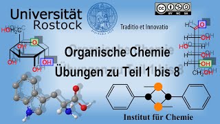 Organische Chemie Übungen zu Teil 1 bis 8 [upl. by Nogas274]