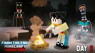 Surviving The Scariest Winter Storm In Minecraft  Minecraft From The Fog Day 2 [upl. by Lowe]