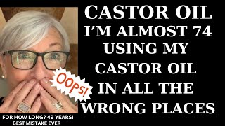 USING MY CASTOR OIL IN ALL THE WRONG PLACES [upl. by Betthel]