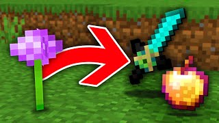 Hypixel UHC But Flowers Drop OP Items [upl. by Enoval]