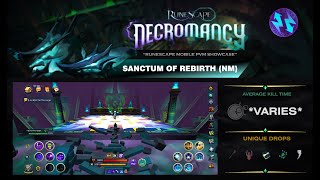 Sanctum of Rebirth  NM Necromancy  RuneScape Mobile [upl. by Retlaw]