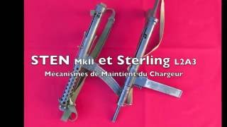 STEN MkII vs Sterling magazine attachement [upl. by Noffets962]