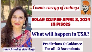 Solar Eclipse April 8 2024 World predictions and Predictions for Everyone [upl. by Akerehs]