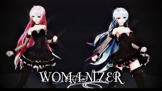 【MMD】ＷＯＭＡＮＩＺＥＲ【Ｌｕｋａ Ｍｉｋｕ】 [upl. by Hausmann]