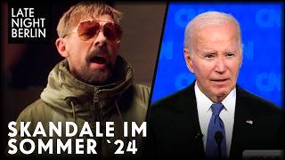 Klaas eskaliert im Sommerurlaub FußballEM OasisReunion Biden vs Trump  Late Night Berlin [upl. by Conti]