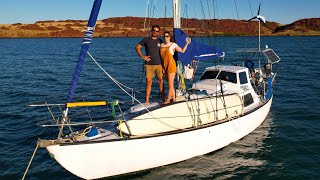 OUR 30 FOOT HOME Features amp Systems on the Deck of our Tiny Sailboat [upl. by Nilra269]