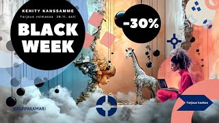 Hyödynnä mahtava BLACK WEEK tarjous [upl. by Mindi]