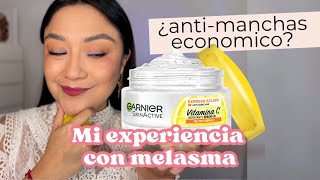 ¿hidratante antimanchas LOW COST 👀 Serum Gel Vitamina C de Garnier RESEÑA 💜 Soy Anabel [upl. by Januarius]