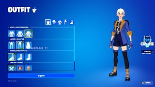 Fortnite Academy Champions Skins Full Showcase Midterm Maverick Ace Academic Studious Scout etc [upl. by Tallu63]