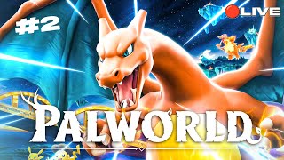 🔴quotHunting Dangerous Legendary Pals in Palworld LIVE with Friends 🐉quot PART2 [upl. by Ahsitauq62]