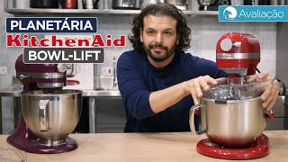 Avaliação da BATEDEIRA PLANETÁRIA KitchenAid BowlLift 66L  Harpyja [upl. by Akener]