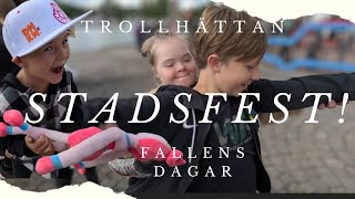 Fallens Dagar Fyrverkerier Trollhättan Sommaren 2011 [upl. by Pitarys]