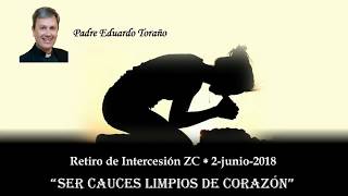 Retiro Intercesion ZC 20180602 Ser cauces limpios de corazón  Padre Eduardo Toraño [upl. by Hara968]