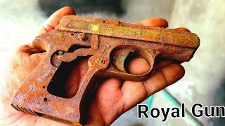 Rusty Restoration pistol  PART 1 [upl. by Anazraf819]