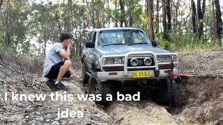 Best 4wd track in freemans waterhole  Gap Road [upl. by Spanjian]