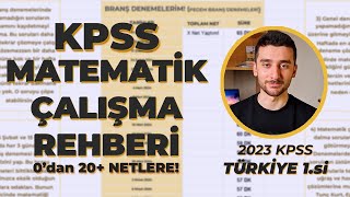 Sıfırdan KPSS Matematik Nasıl Çalışılır Hoca ve kaynak önerileri Ücretsiz program [upl. by Gayner]