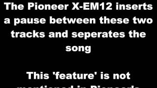 PIONEER XEM12 FAULT [upl. by Nnayr]