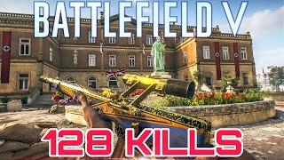 Battlefield V 128 Kills Breda PG Underground Conquest [upl. by Elias]