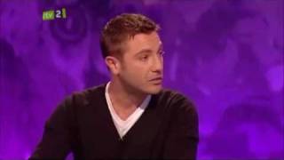 Gino talking about following girls on twitter on Celebrity Juice [upl. by Neveda]