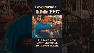 DR MOTTE  LOVE PARADE 1997 90s rave techno loveparade berlin lassma0815 [upl. by Lief433]