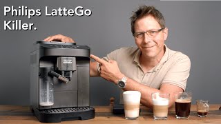 Delonghi Magnifica Evo Superautomatic Coffee Machine Review [upl. by Maury]