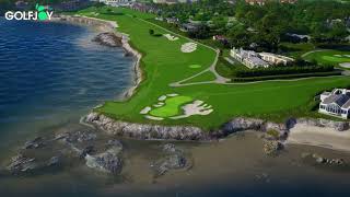 Experience Pebble Beach Golf Links on the GOLFJOY System [upl. by Enner64]