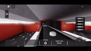 En cabine du RER B sur Roblox Project RER [upl. by Rambert545]