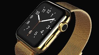 GOLD Apple Watch Series 7 unboxing [upl. by Iddet196]