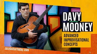 Jazz Guitar Today Lesson Davy Mooney With Common Chord Grips Voice Leading And Quartal Harmony [upl. by Niraj]