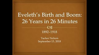 Eveleths Birth and Boom 18921918 [upl. by Eesdnyl]