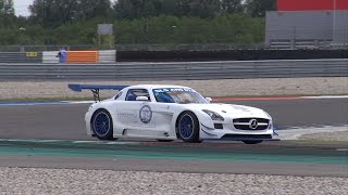 MercedesBenz SLS AMG GT3  Exhaust Sounds on Track [upl. by Spark]