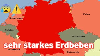 Aktuelle Nachrichten Ein starkes Erdbeben erschüttert Deutschland Heute Abend Donnerstag 11Juli2024 [upl. by Osbourn810]