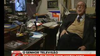 O senhor televisão CT1NB Charters de Azevedo  SIC JN [upl. by Cire]