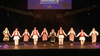 KUD Vardar Macedonian Folk Dancing at the 2011 ADF [upl. by Aisset]