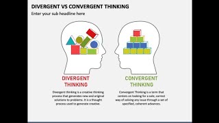 Difference between Divergent vs Convergent Learning  Thinking [upl. by Leblanc898]