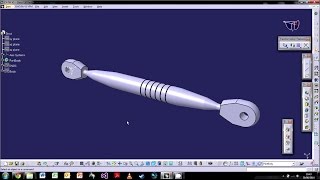 Catia V5 DraftingAdding AnnotationGenerating all dimensionsBeginners Tutorials [upl. by Garlen]