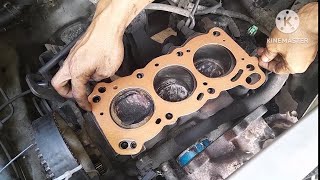 Cara buat top overhual kancil part 22 sampai start enjin [upl. by Ydnab]